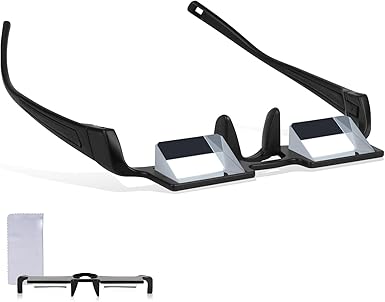 Qianyou gafas prismáticas para leer tumbado - complemento de lectura recomendado por Club Lectura Ruby
