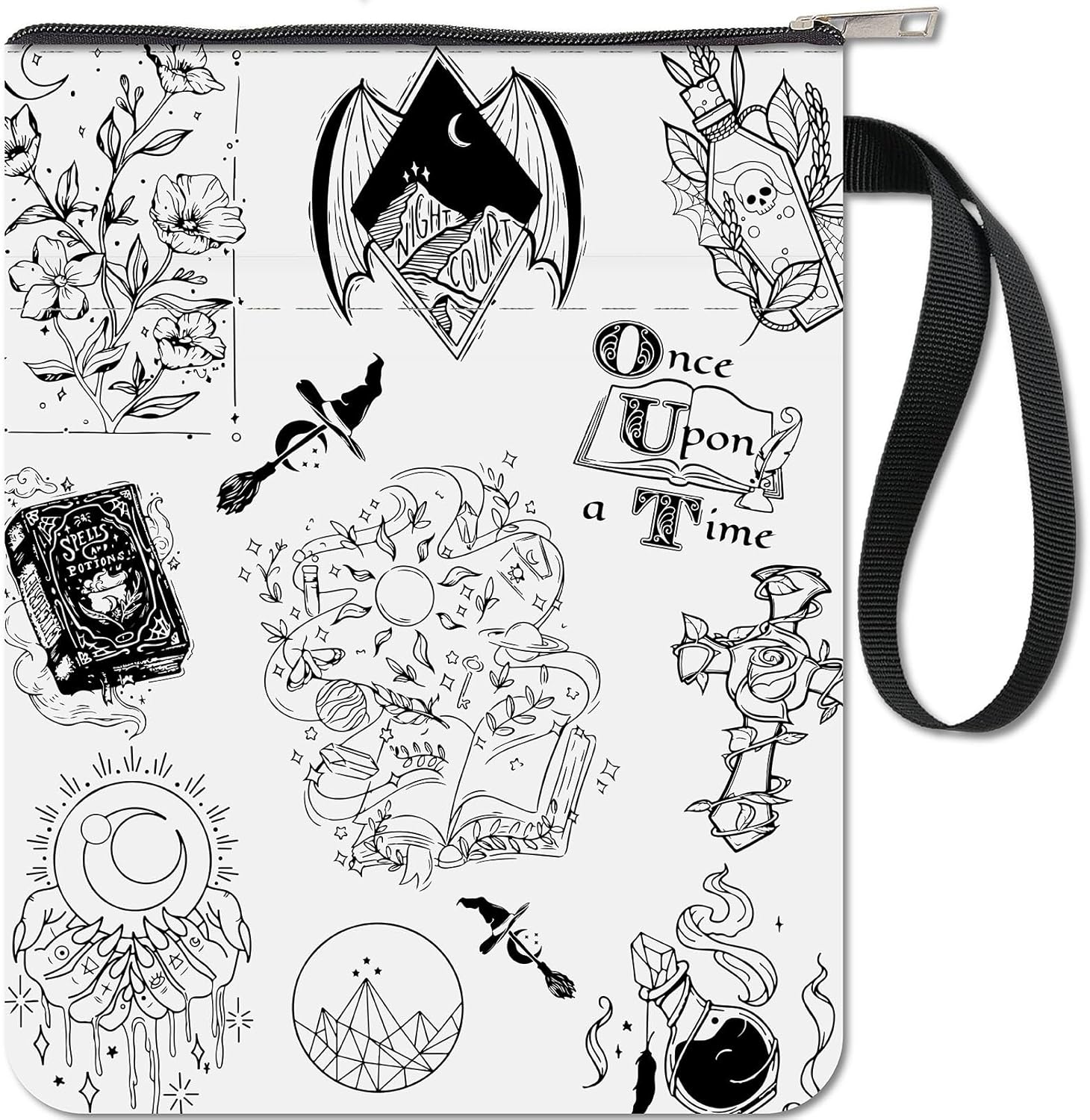 CRASPIRE protector de libro con bolsillo adicional - complemento de lectura recomendado por Club Lectura Ruby