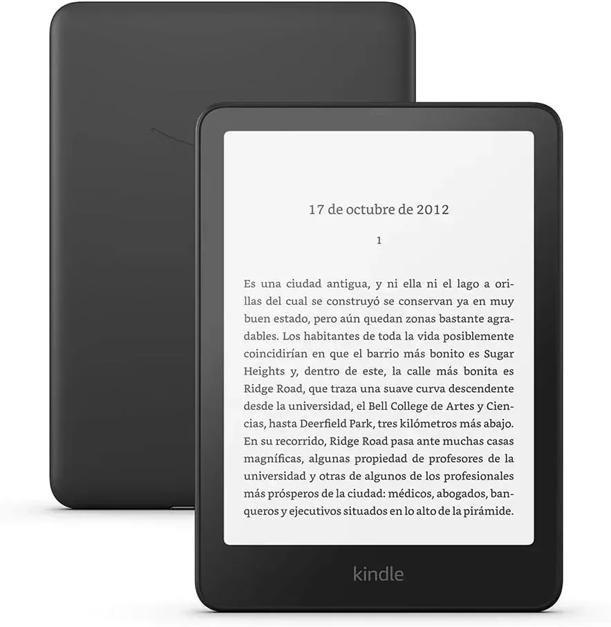 Kindle Paperwhite 2024 - complemento de lectura recomendado por Club Lectura Ruby