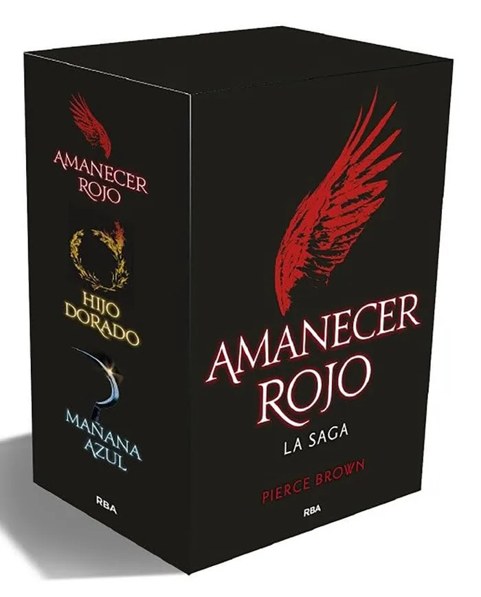 Portada del Pack Amanecer Rojo de Pierce Brown