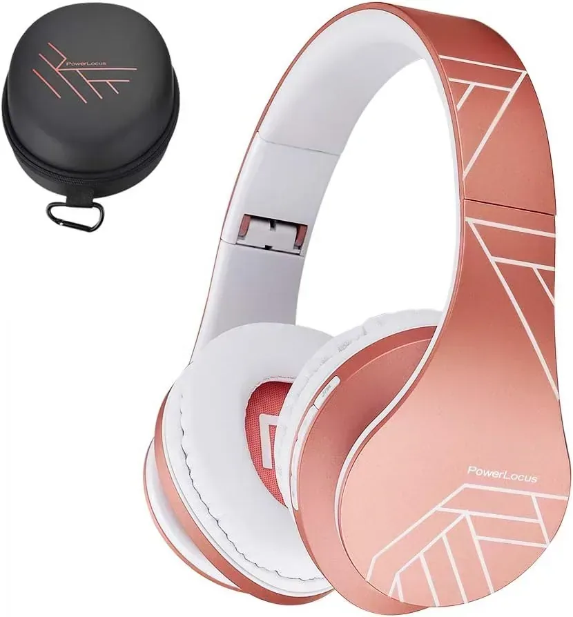 Auriculares Bluetooth PowerLocus P2 plegables con estuche