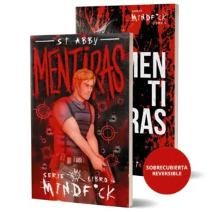 Portada de Mentiras, cuarto libro de la saga Mindf*ck