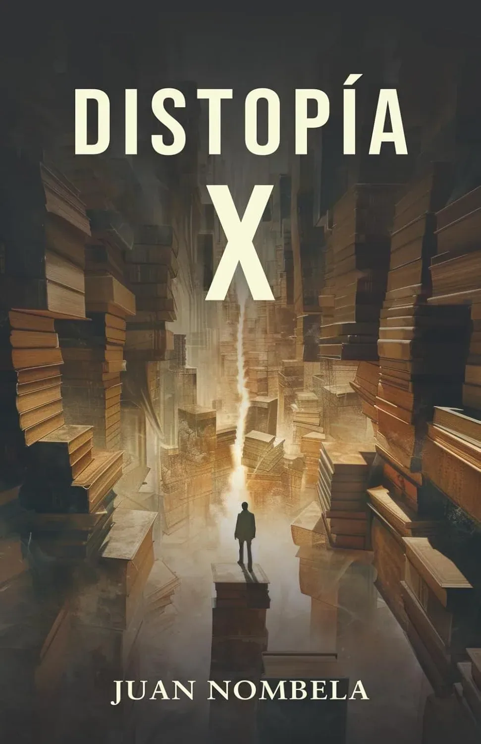 Portada del libro DISTOPIÁ X de Juan Nombela