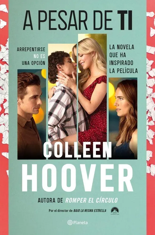 Portada del libro A PESAR DE TI de Colleen Hoover