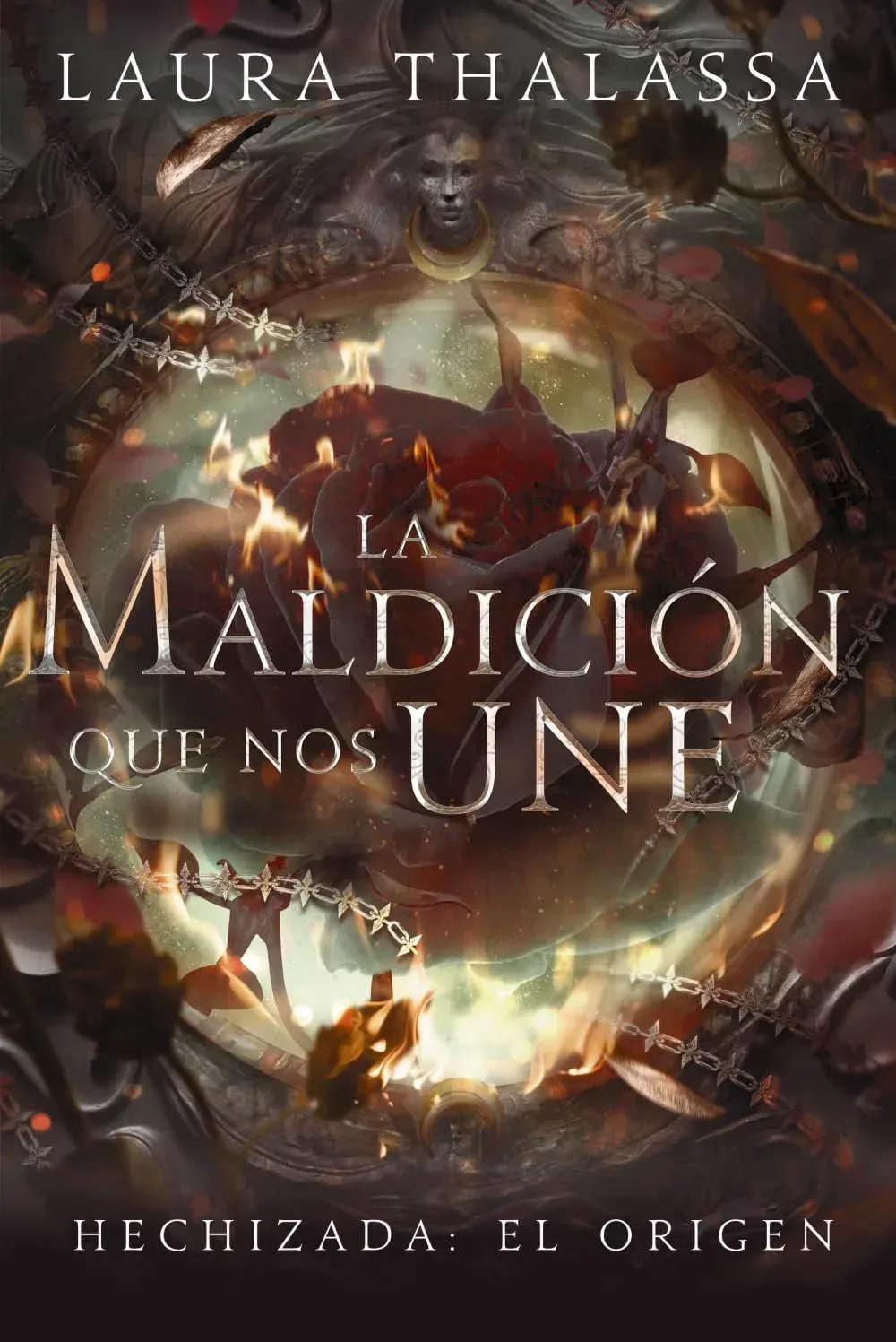 Portada del libro La maldición que nos une de Laura Thalassa