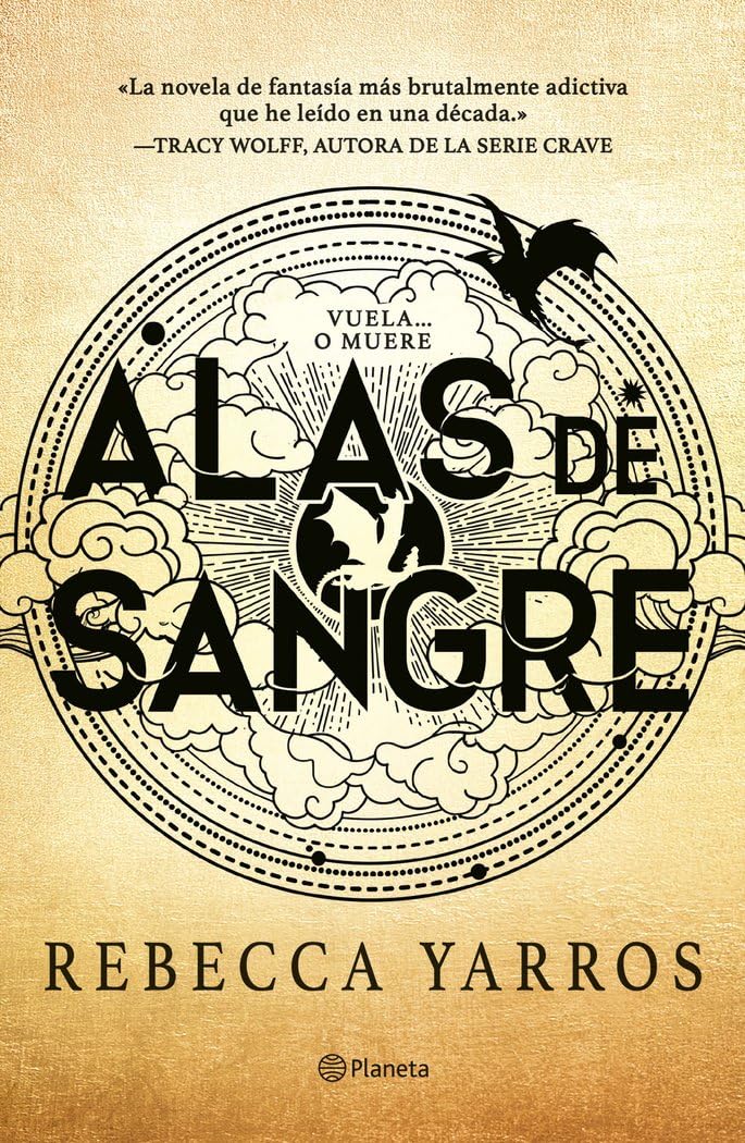 Portada del libro Alas de sangre de Rebecca Yarros