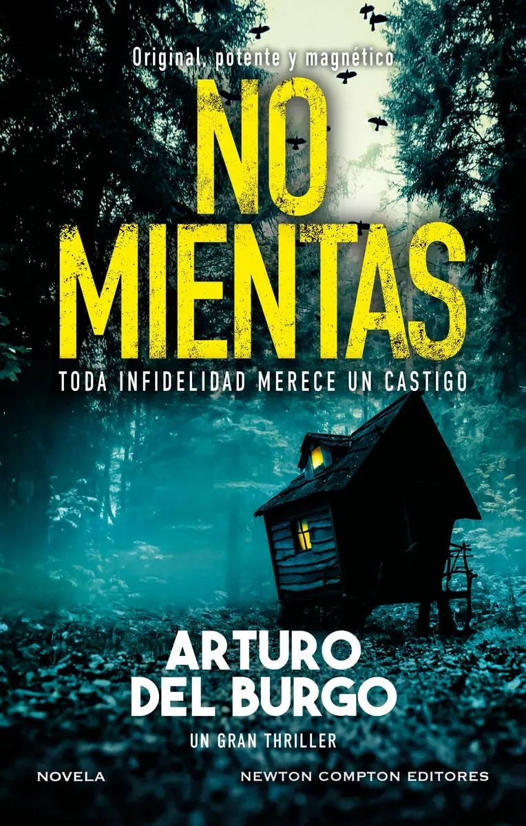 Portada del libro No mientas de Arturo del Burgo