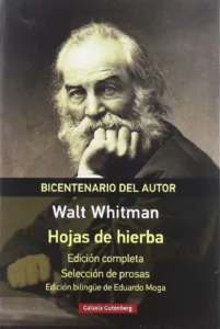 Portada del libro Hojas de hierba de Walt Whitman