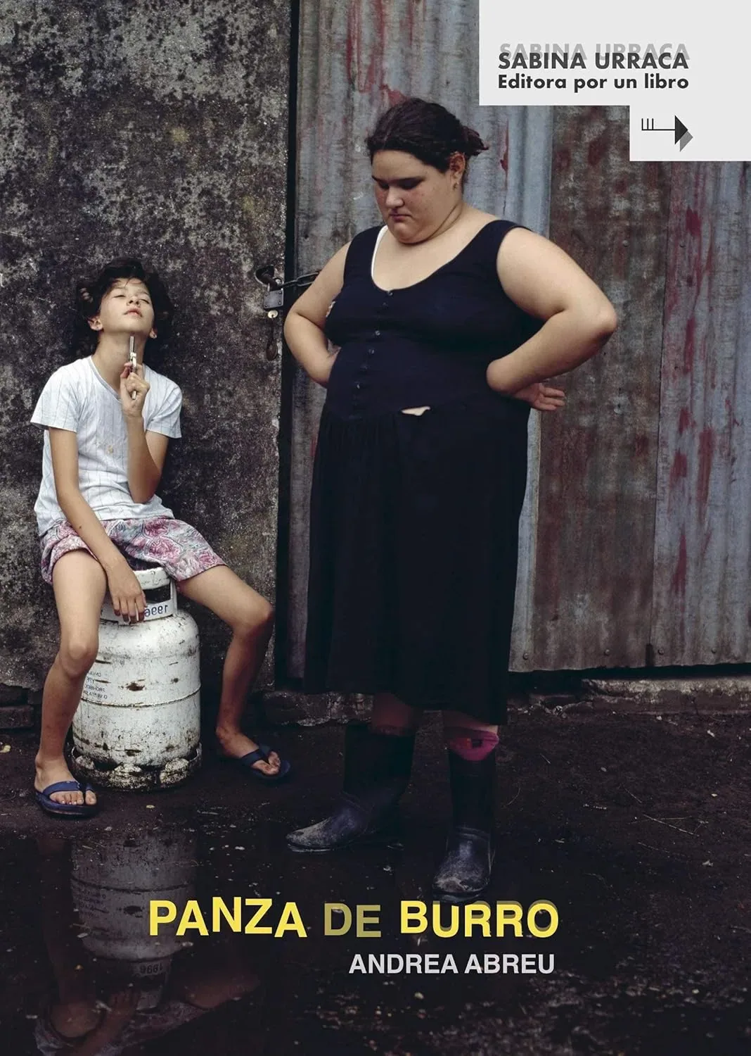 Portada del libro Panza de burro de Andrea Abreu
