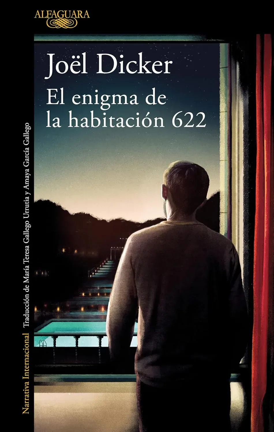 Portada del libro El enigma de la habitación 622 de Joël Dicker
