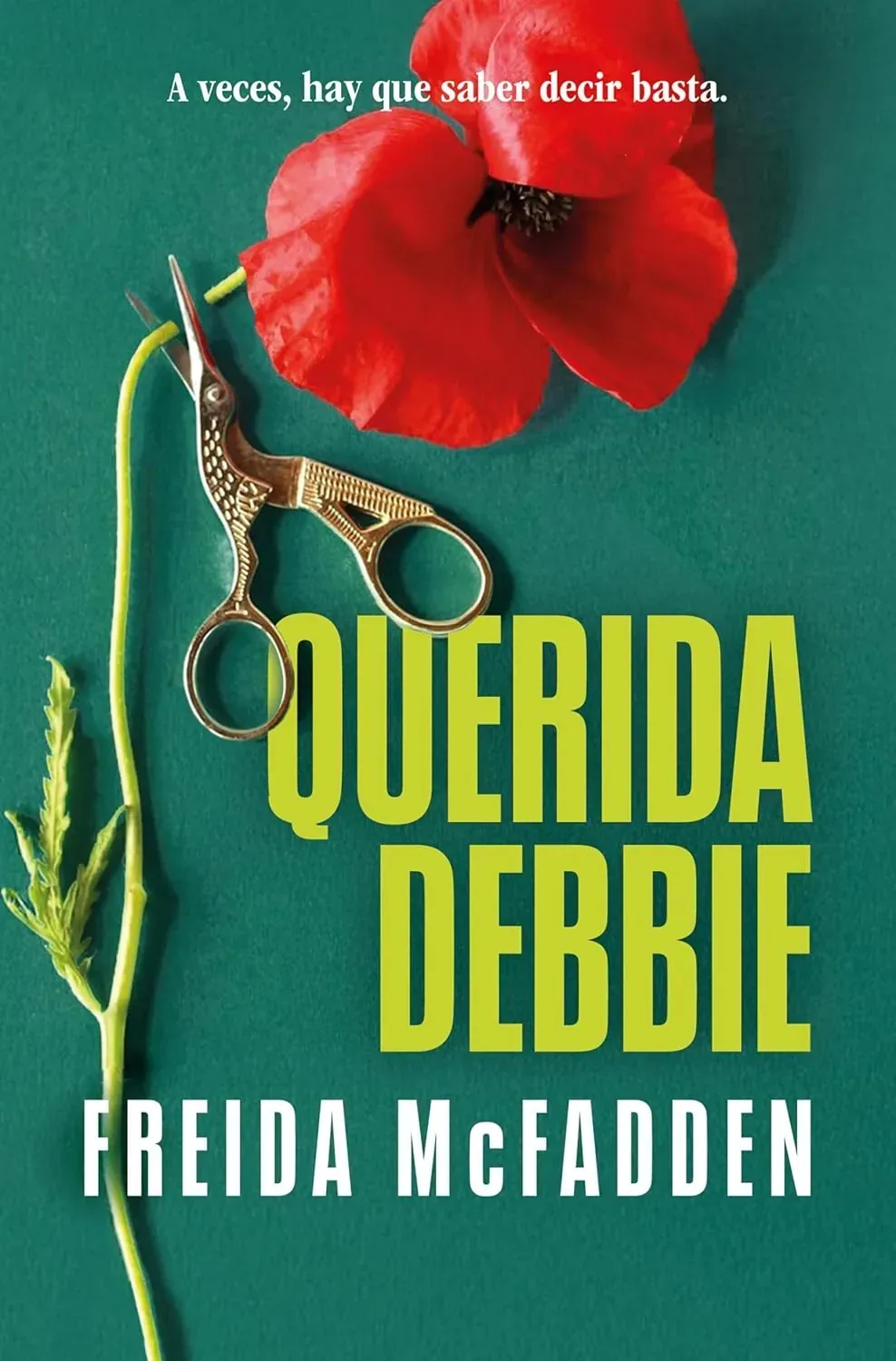 Portada de Querida Debbie de Freida McFadden