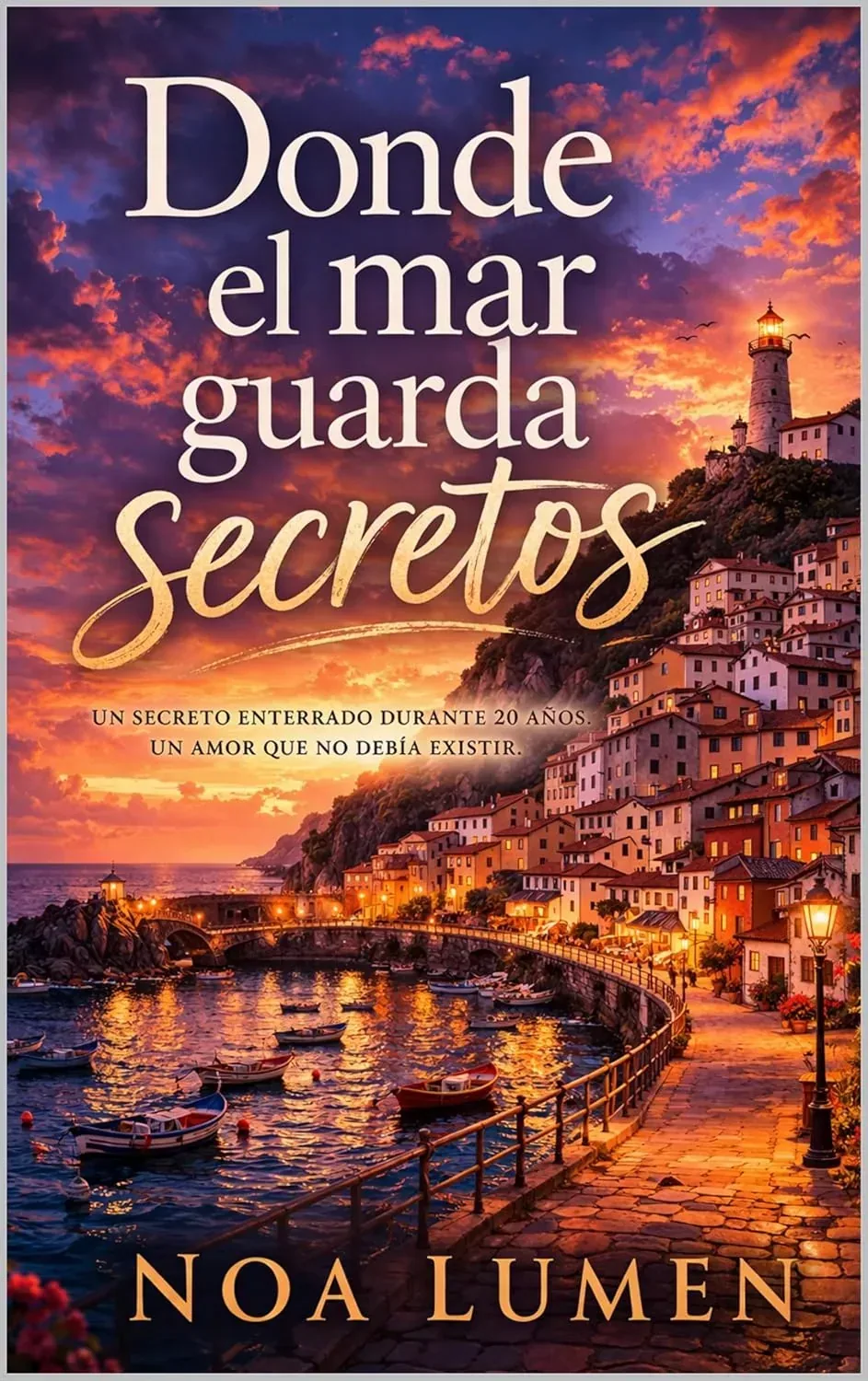 Portada del libro Donde el mar guarda secretos de Noa Lumen