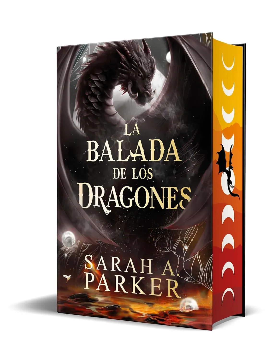 Portada del libro La balada de los dragones de Sarah A. Parker