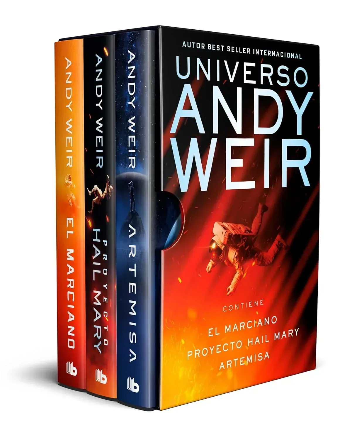 Portada del libro Universo Andy Weir edición estuche de Andy Weir