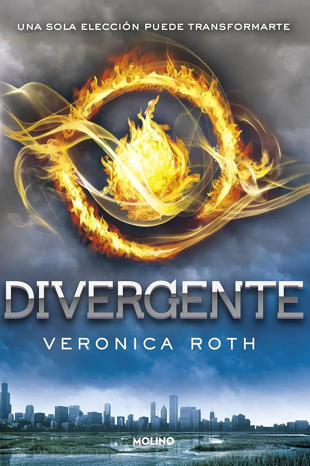 Portada del libro Divergente de Veronica Roth