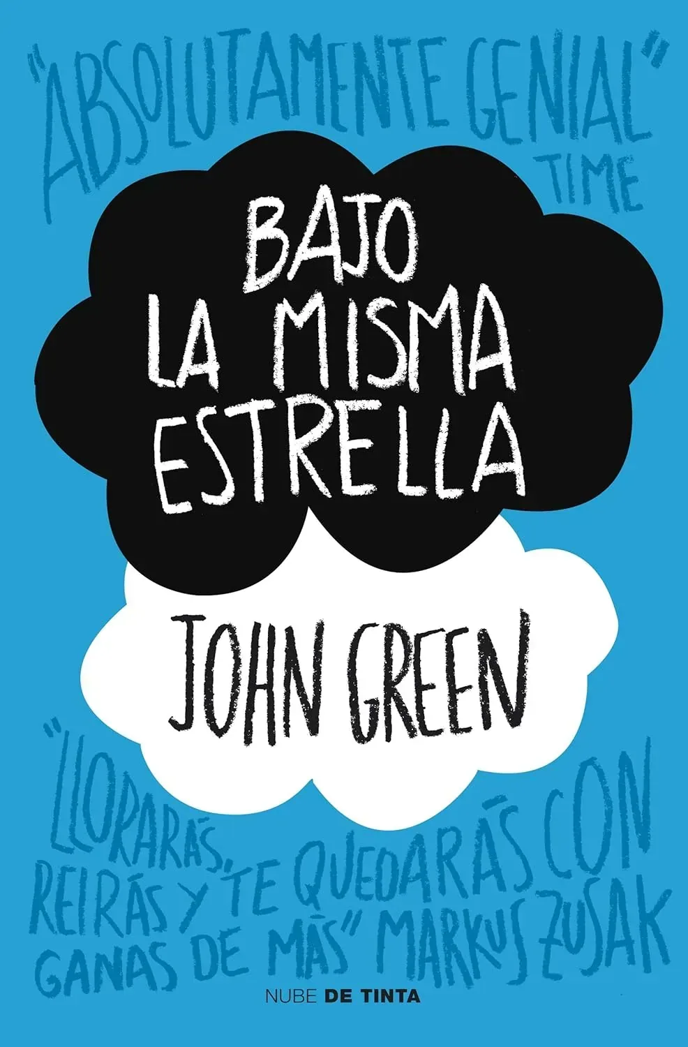 Portada del libro Bajo la misma estrella de John Green