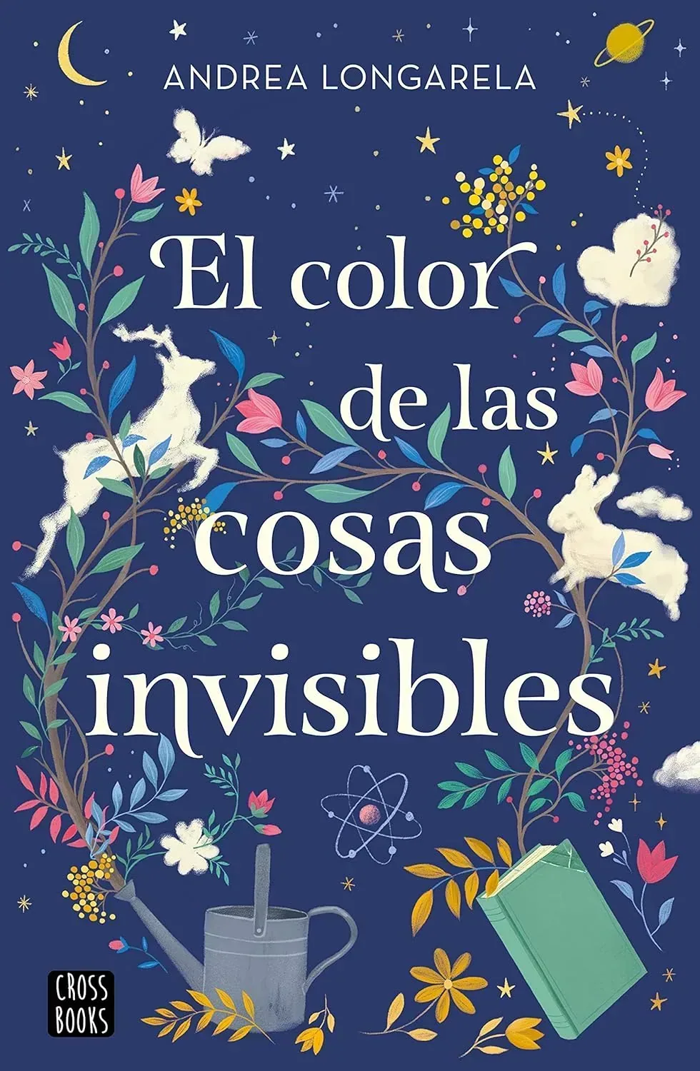 Portada del libro El color de las cosas invisibles de Andrea Longarela