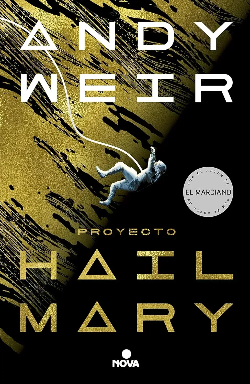 Portada del libro Proyecto Hail Mary de Andy Weir