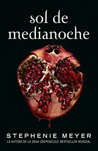 Portada del libro Sol de medianoche de Stephenie Meyer