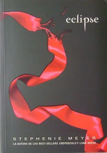 Portada real del libro Eclipse de Stephenie Meyer