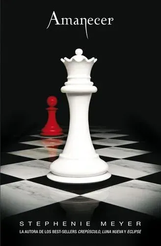 Portada real del libro Amanecer de Stephenie Meyer