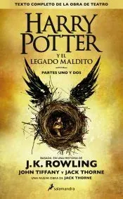 Portada de Harry Potter y el legado maldito partes uno y dos
