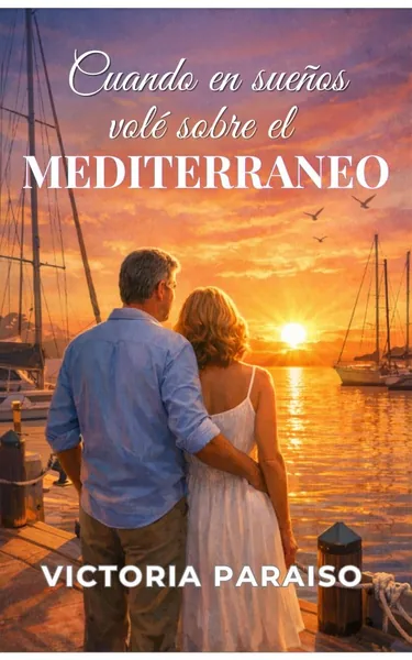 Portada de Cuando en sueños volé sobre el Mediterráneo, de Victoria Paraíso