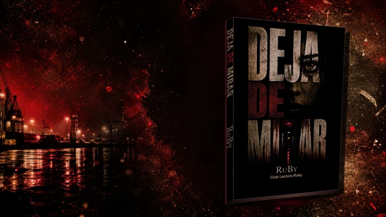 Deja de mirar, thriller psicológico de Ruby, presentado como libro en 3D