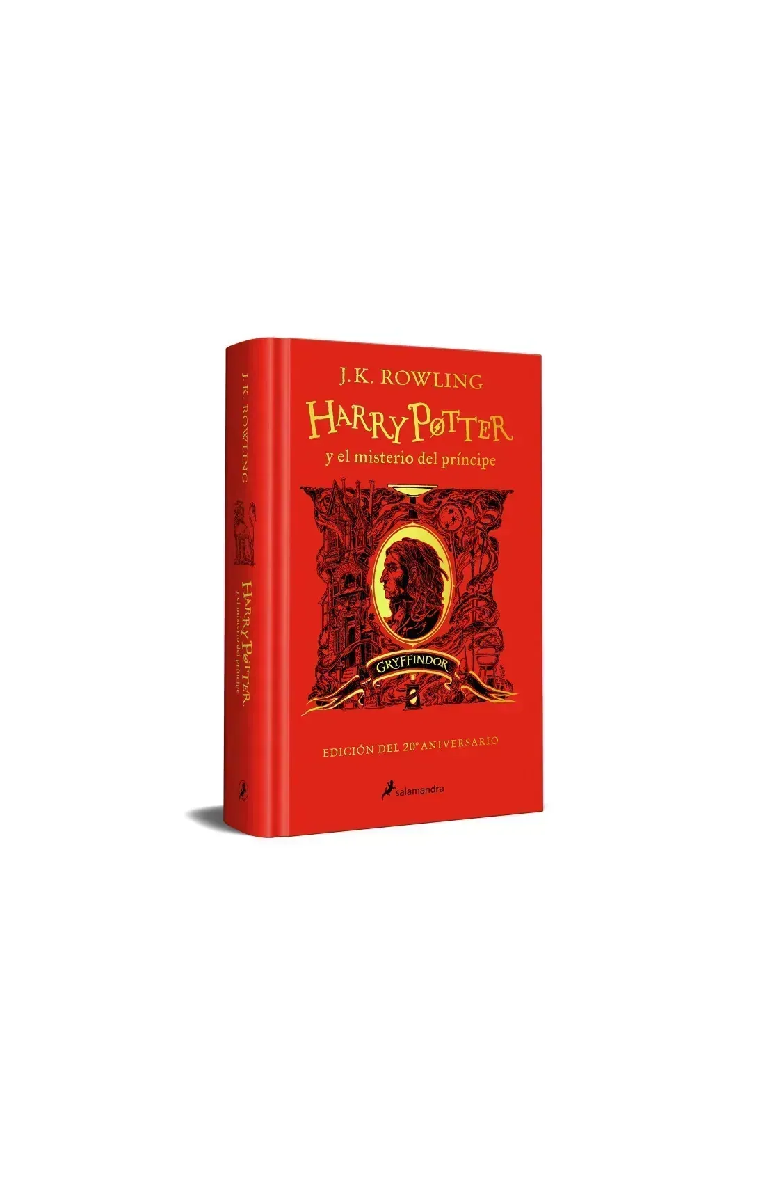 Portada de Harry Potter y el misterio del príncipe edición Gryffindor