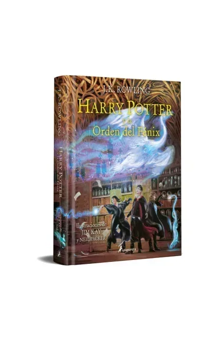 Portada de Harry Potter y la Orden del Fénix edición ilustrada