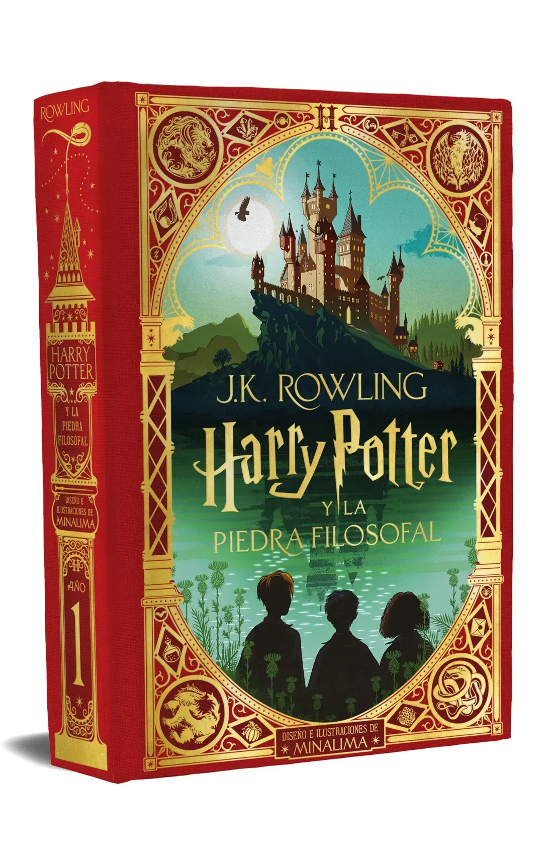 Portada de Harry Potter y la piedra filosofal edición MinaLima