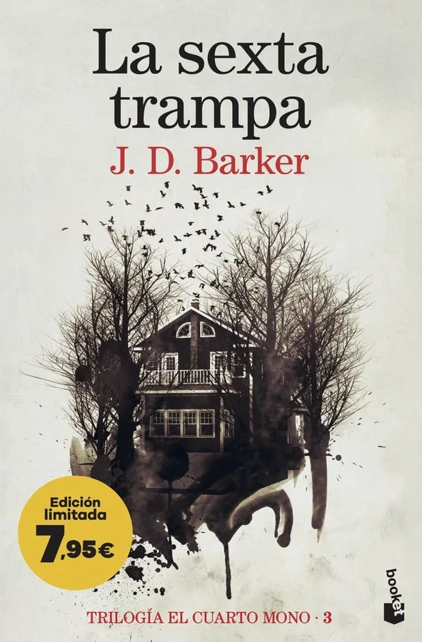 Portada de La sexta trampa, de J. D. Barker