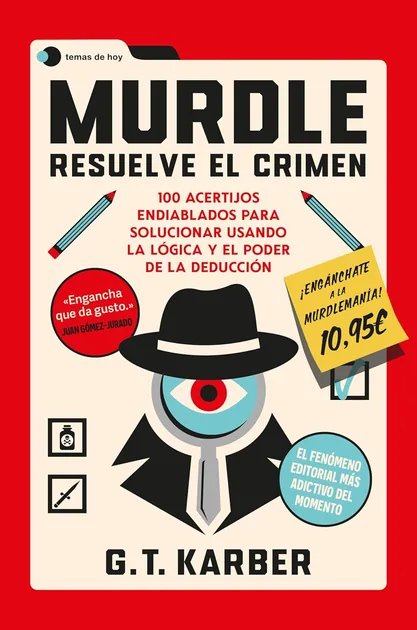 Portada de Murdle: Resuelve el crimen, de G. T. Karber