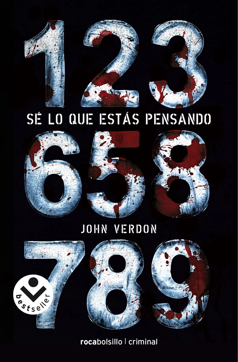 Portada de Sé lo que estás pensando, de John Verdon