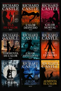 Las nueve portadas en español de la serie Nikki Heat de Richard Castle