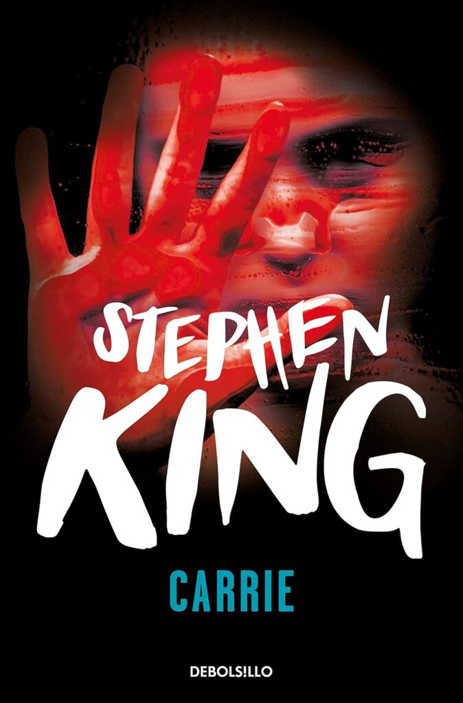 Cubierta de Carrie, de Stephen King, edición de Debolsillo