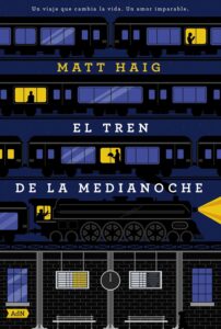 Portada de El tren de la medianoche, de Matt Haig